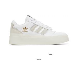 Adidas Forum platform Bonega 'White Orbit Grey